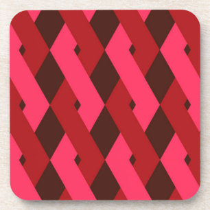 Cool, unique, trendy, urban geometric shapes coaster