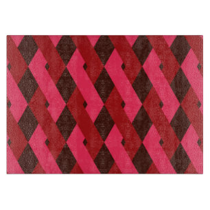 Cool, unique, trendy, urban geometric shapes cutting board