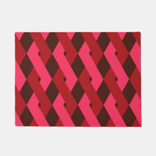 Cool, unique, trendy, urban geometric shapes doormat
