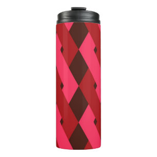 Cool, unique, trendy, urban geometric shapes thermal tumbler