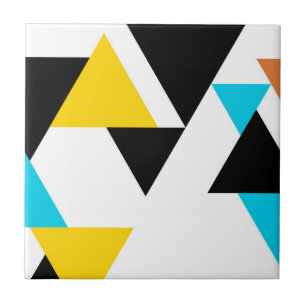 Cool, unique, trendy, urban, modern triangles tile