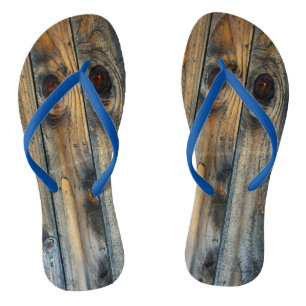 COOL Unique Wood Texture Flip Flops