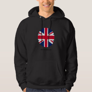 Cool United Kingdom Flag Illustration Graphic Des Hoodie