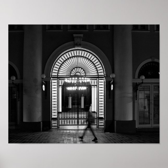 Cool, urban, modern city life photography poster (Front)