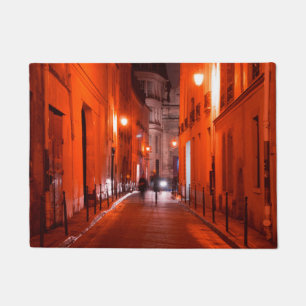 Cool, urban, modern photo of Parisian lifestyle Doormat