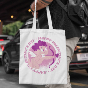 Cool Valentine S Day Cupid Tote Bag