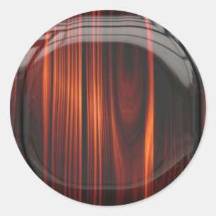 Cool Varnished Wood Glossy Stickers
