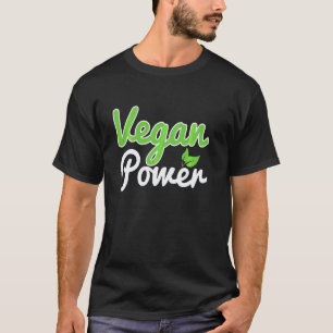 Cool Vegan Power Plant Powered Renewable Vegans T-Shirt