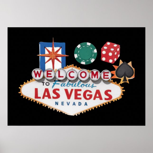 Cool Vegas welcome sign Casino  (Front)