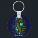 Cool velociraptor dinosaur keychain design<br><div class="desc">Cool velociraptor dinosaur keychain design</div>