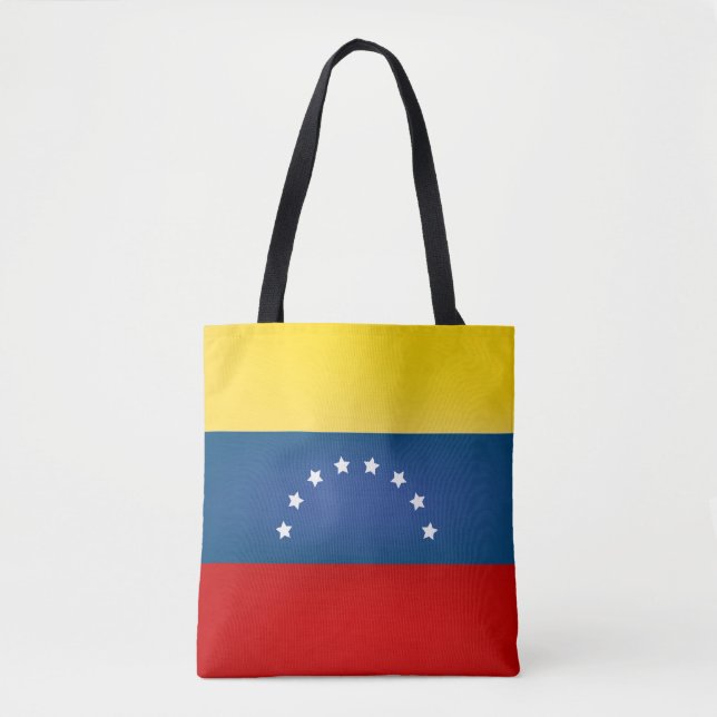 Cool Venezuela Flag Fashion Tote Bag (Front)