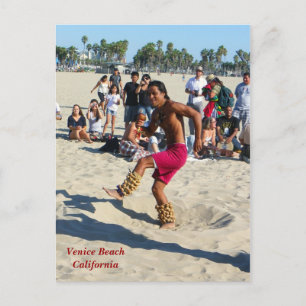 Cool Venice Beach Postcard! Postcard