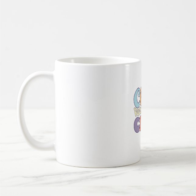 Cool Vet Club Veterinary Tech Practitioner Animal Coffee Mug (Left)