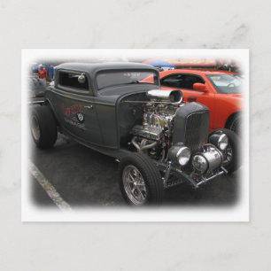 Cool Vinatge Car Postcard! Postcard