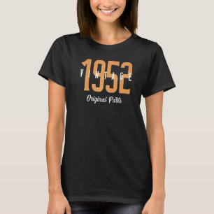 Cool Vintage 70th Birthday Cool 1952 70 Years Old T-Shirt