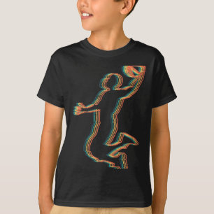 Cool Vintage Basketball Players Slam Dunk Coach Si T-Shirt