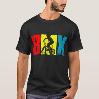 Cool Vintage BMX bike fan racing for boys girls ki T-Shirt