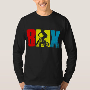 Cool Vintage BMX bike fan racing for boys girls ki T-Shirt