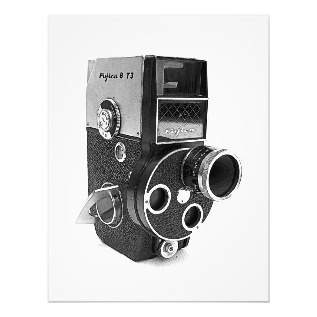 Cool Vintage Camera Print/Poster! Photo Print (Front)