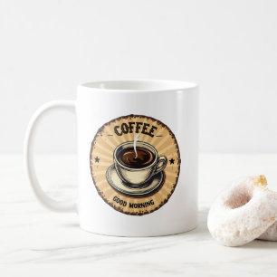 cool vintage coffee sign mug