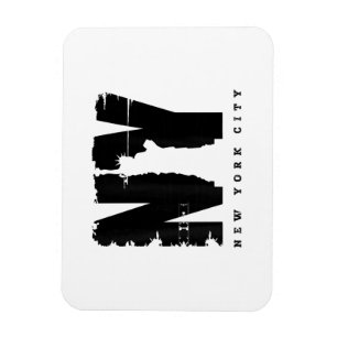 Cool Vintage New York City Style Tee Shirts, New Y Magnet