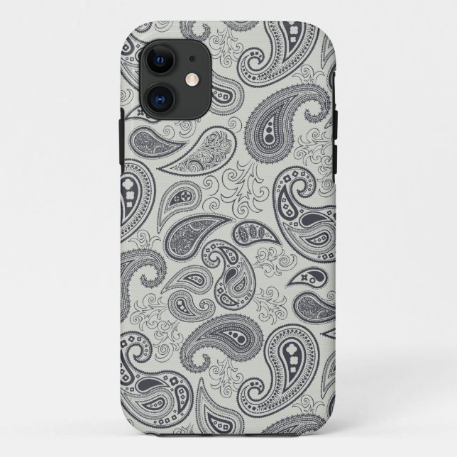 Cool Vintage Retro Paisley  iPhone 5 Case (Back)