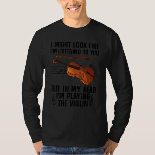 Cool Violin For Men Women Violinist Player Viola C T-Shirt