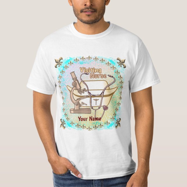 Cool Visiting Nurse  t-shirt  (Front)