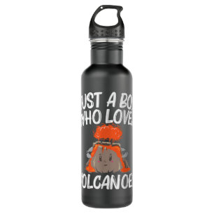 Cool Volcano Gift For Boys Kids Lava Magma Eruptio 710 Ml Water Bottle