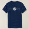 Cool Volleyball Heartbeat Design Men Women Volleyb