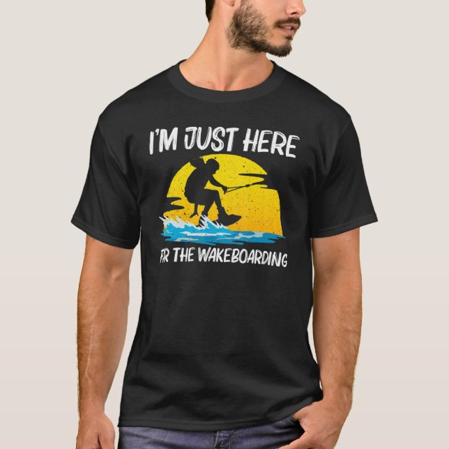 Cool Wakeboarding For Men Women Wakeboard Wakeboar T-Shirt (Front)