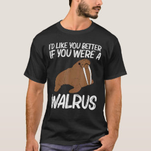 Cool Walrus For Men Women North Pole Pacific Arcti T-Shirt