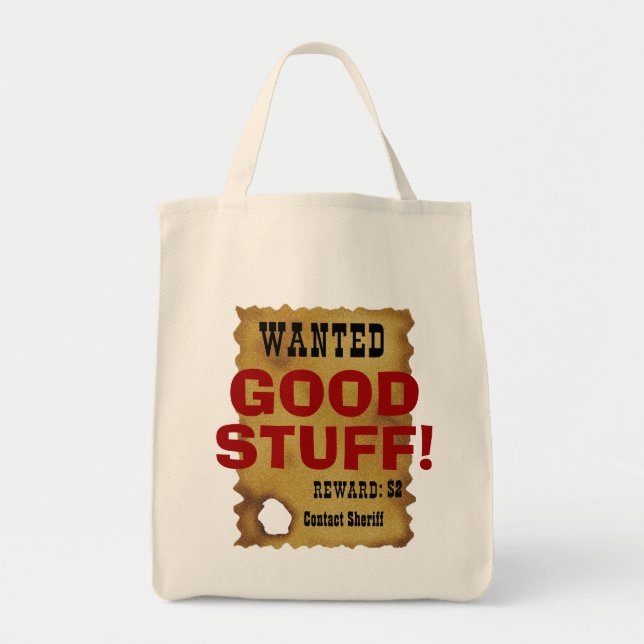 Cool Wanted Bag! Tote Bag (Front)