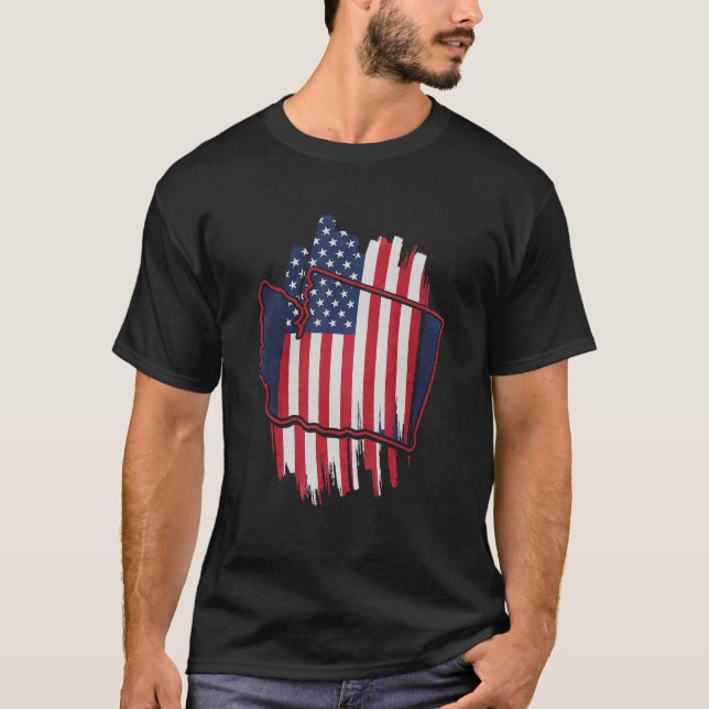 Cool Washington State 1 T-Shirt (Front)
