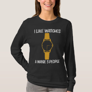Cool Watch Collector Art For Men Women Collecting T-Shirt