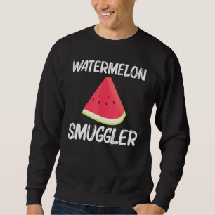 Cool Watermelon For Men Women Red Melon Fruit Beve Sweatshirt