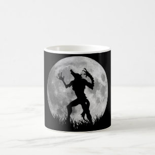 Cool Werewolf Full Moon Transformation Coffee Mug