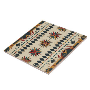 Cool Western Indian pattern  Tile