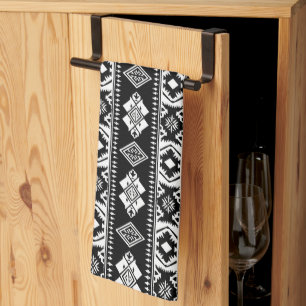 Cool Western tiled pattern Kitchen Towel
