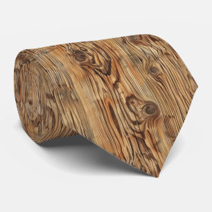Cool Western wood tiled pattern  Tie