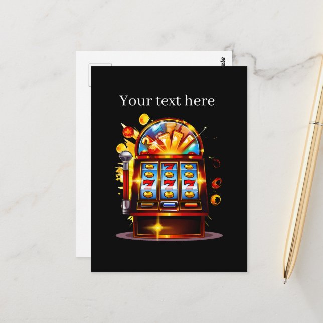 Cool whisky lovers customizable  postcard (Front/Back In Situ)