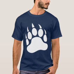 Cool White Bear Paw T-Shirt