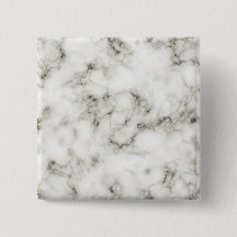 Cool white marble stone texture square button