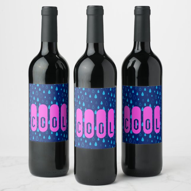 Cool. Wine Label (Bottles)