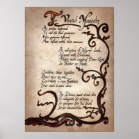 cool witch spell party Poster