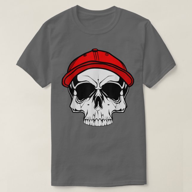 Cool  with hat, red cap  T-Shirt (Design Front)