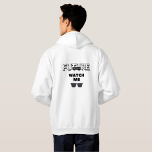 Cool Witty Design Future Legend Hoodie