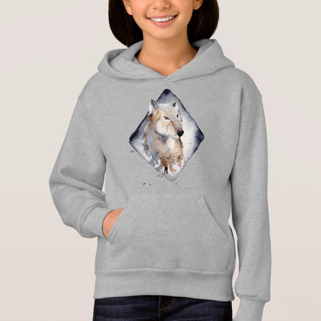 cool wolf animal lovers  (Front)