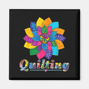 Cool Women Quilting Sewing Love Quilt Patterns Qui Magnet