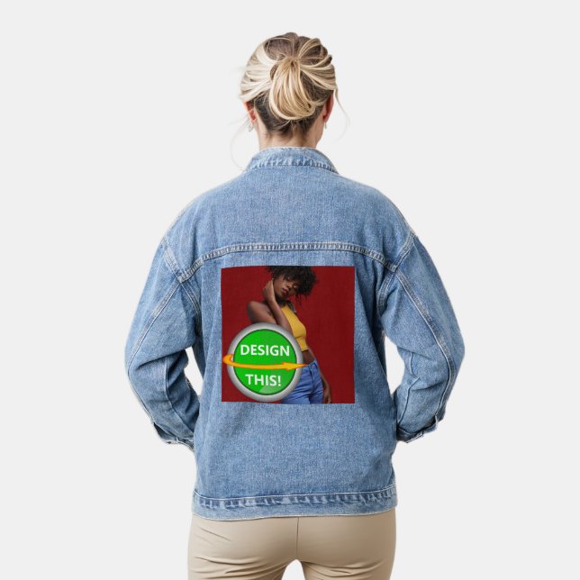COOL! Women's Denim Jacket (Jean Jacket) - Custom (Model)